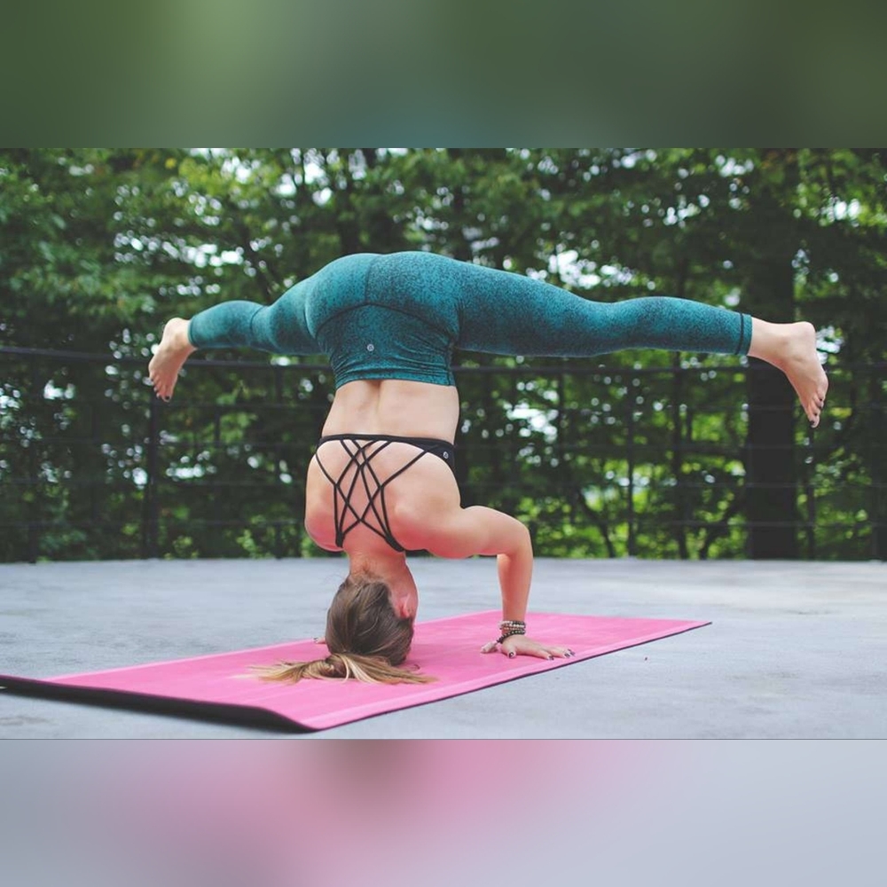 lululemon athletica Teal Green High-Waist Leggings